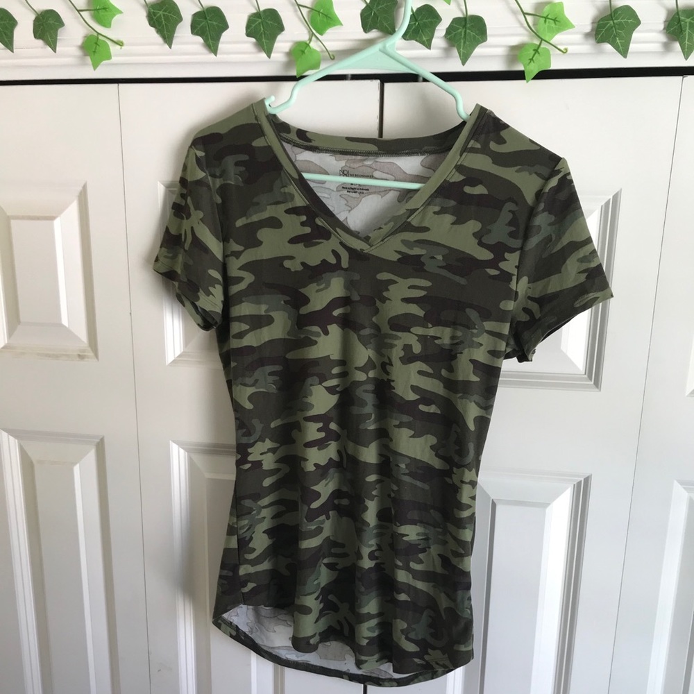 Camo Fitted T-Shirt